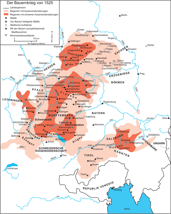 Der Bauernkrieg von 1525